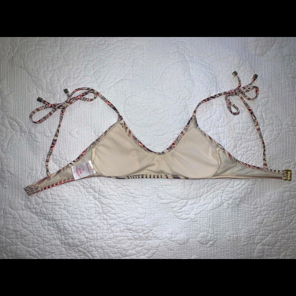 Patterned bikini top - Picture 2 of 3